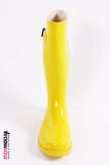 Yellow Wellington Boots