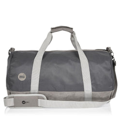 River Island Mens Grey Mipac duffel bag