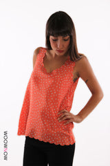 Contrast Colour Vest Top