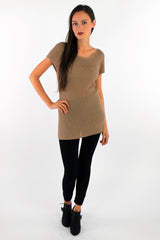 Comfortable Fine Knit Mini Dress