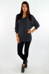 Cowl Neck Relaxed Top