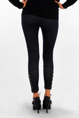 Cross Detail Jeggings