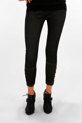 Cross Detail Jeggings