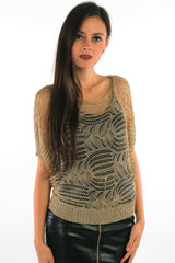 Batwing Metallic Jumper