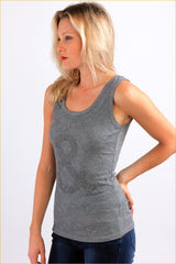 Embellished Front Tank Top