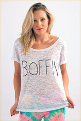 Boffin Print T-shirt