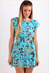 Butterflies Touch Mini Dress